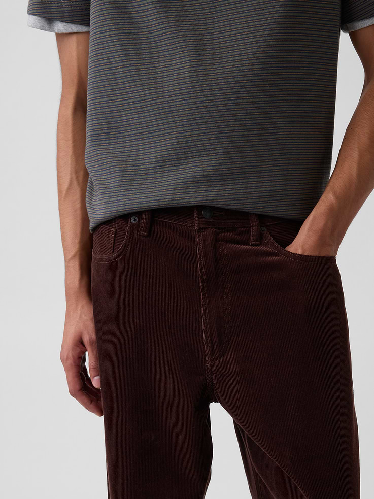 Image 6 of 7, Corduroy Baggy Pants