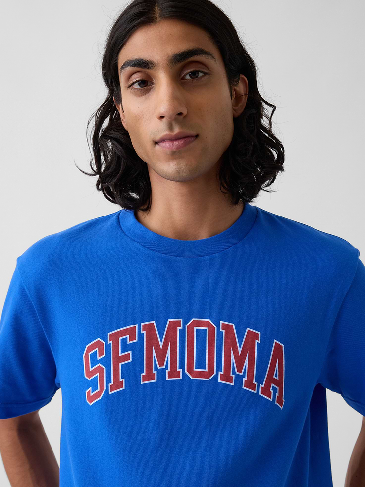 Image 4 of 8, Gap | SFMOMA Logo T-Shirt