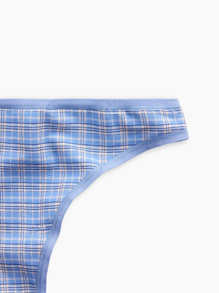 Image 3 of 5, SoftMade Organic Stretch Cotton Thong