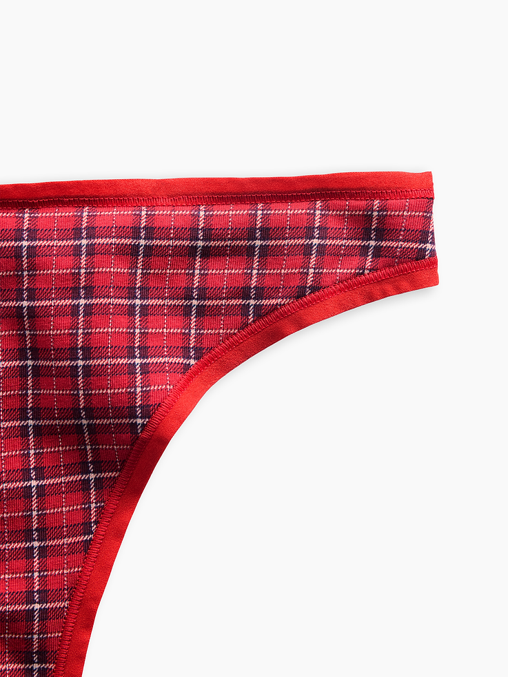 Image 3 of 5, SoftMade Organic Stretch Cotton Thong