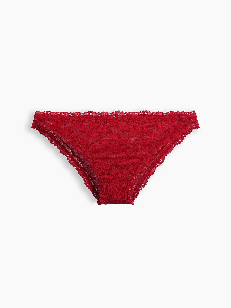 Image 4 of 4, Lace Cheeky Bikini