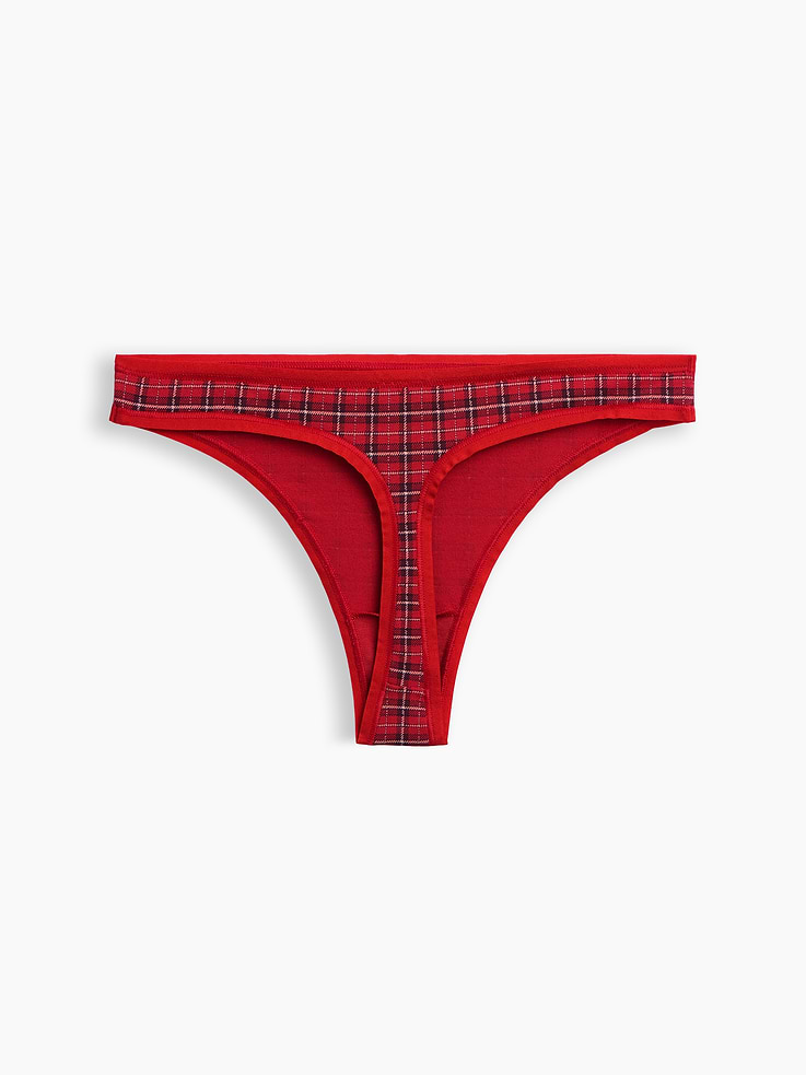 Image 5 of 5, SoftMade Organic Stretch Cotton Thong
