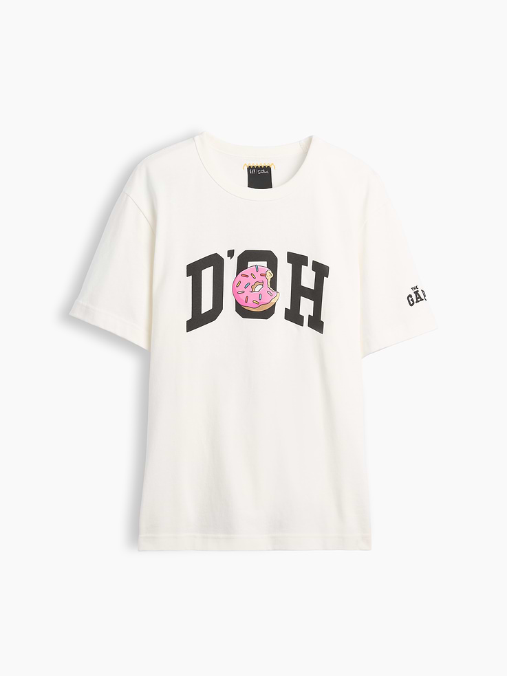 Image 7 of 8, Adult The Simpsons Graphic T-Shirt