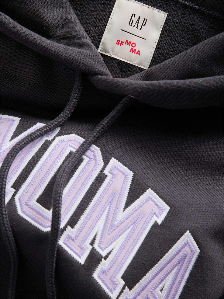 Image 7 of 9, Gap | SFMOMA Heavyweight Hoodie