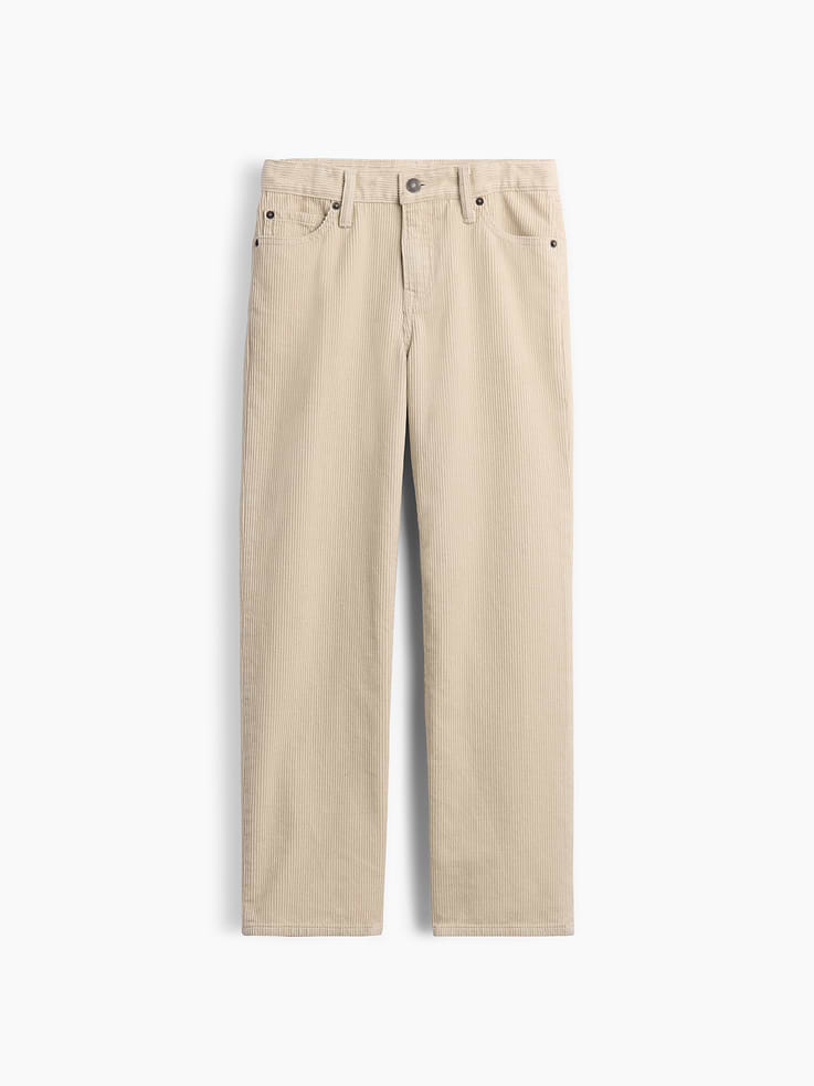 Image 2 de 6, Pantalon coupe ample années 90 en velours côtelé pour Enfant
