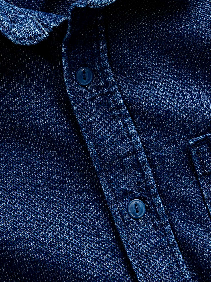 Image 5 de 5, Chemise décontractée en denim pour Enfant