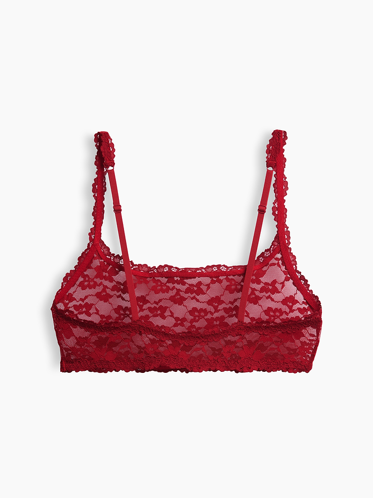 Image 7 of 7, Textured Lace Bralette
