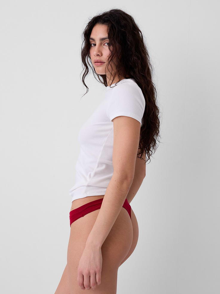 Image 2 of 6, SoftMade Modal Thong