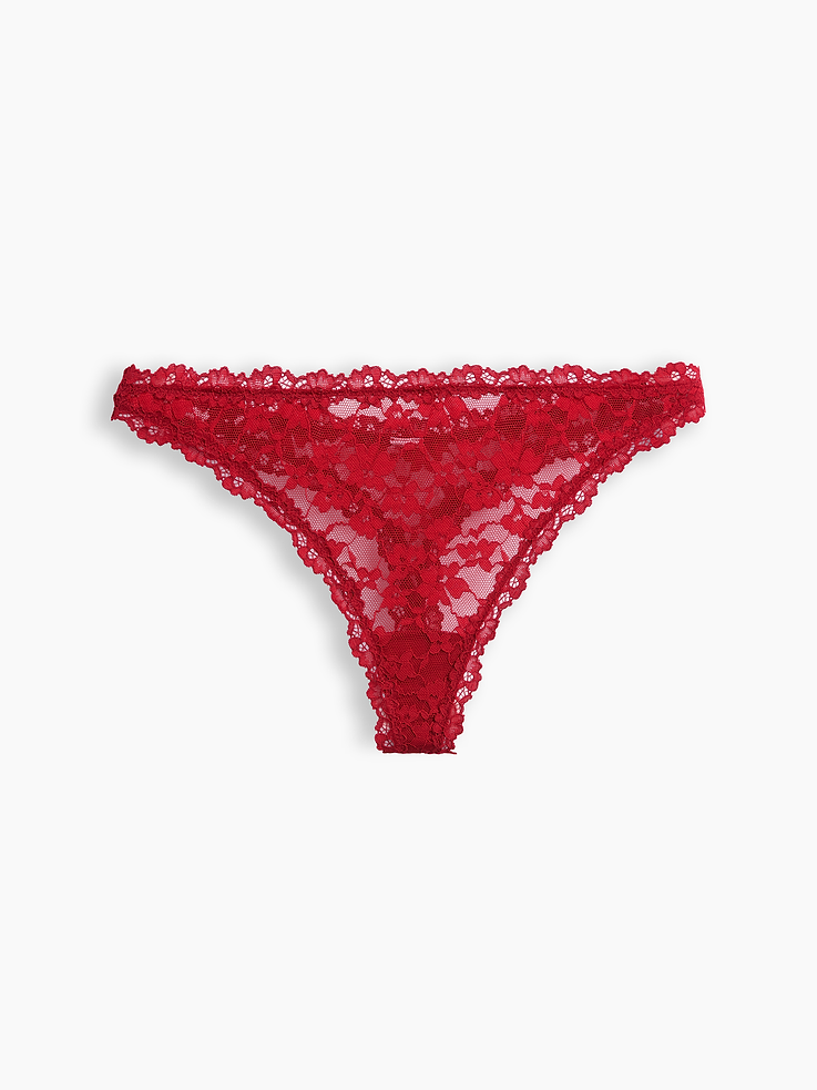 Image 5 of 6, Lace Thong