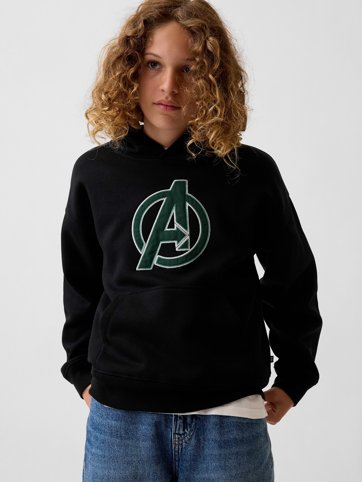 Kids Marvel VintageSoft Logo Hoodie