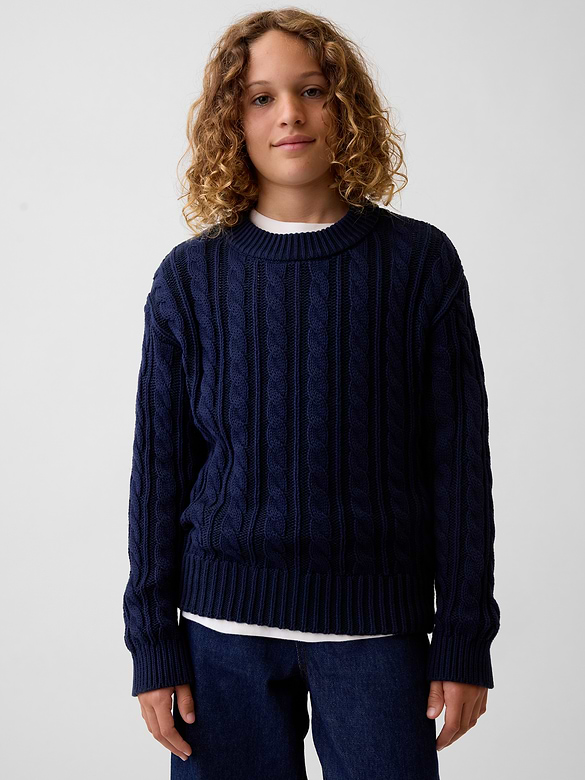Kids Cable-Knit Sweater
