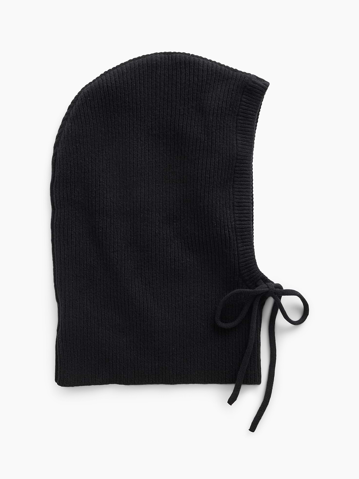 Image 1 of 2, Supersoft knit cotton-blend hood., Drawcords at front., Ribbed hem., This product was made in a factory that invests in gender equity and women’s empowerment through RISE. Learn more at gapinc.com/equity ., Product #1184690