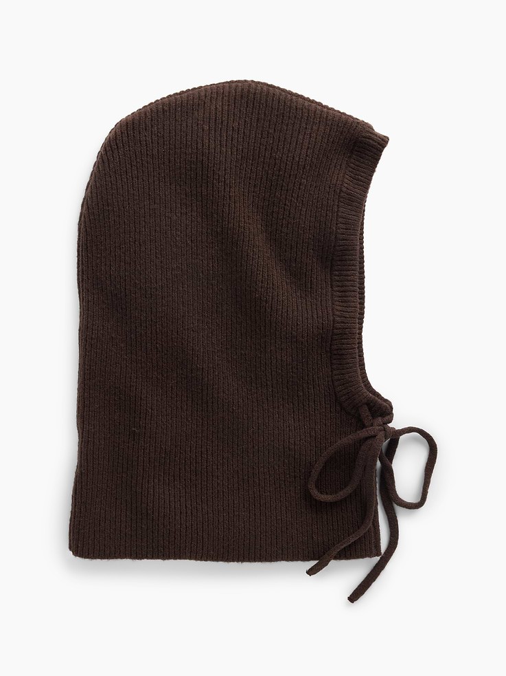 Image 1 of 2, Supersoft knit cotton-blend hood., Drawcords at front., Ribbed hem., This product was made in a factory that invests in gender equity and women’s empowerment through RISE. Learn more at gapinc.com/equity ., Product #1184690