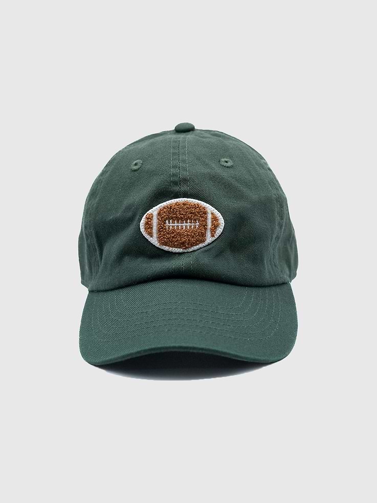 Image 2 of 2, Rey to Z Kids and Toddler Terry Football Hat