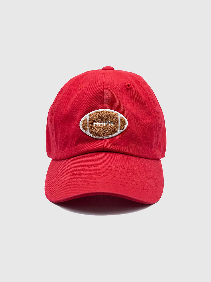 Image 2 of 2, Rey to Z Kids and Toddler Terry Football Hat
