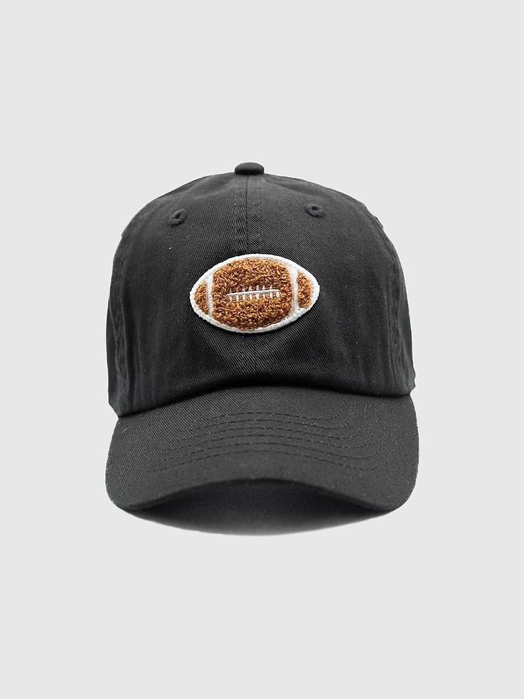 Image 2 of 2, Rey to Z Kids and Toddler Terry Football Hat