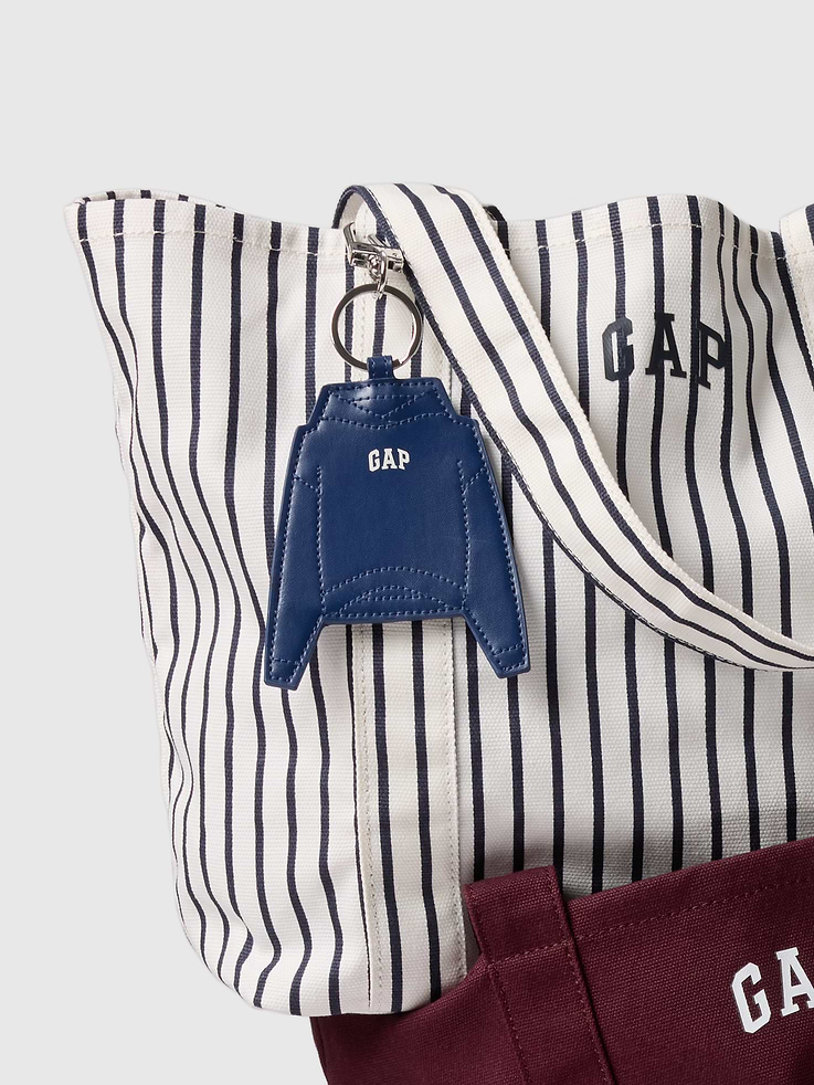 Image 2 of 2, Gap Logo Hoodie Keychain Charm