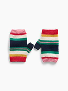 Image 1 of 2, Supersoft knit cotton-blend fingerless mittens., Ribbed hem., This product was made in a factory that invests in gender equity and women’s empowerment through RISE. Learn more at gapinc.com/equity ., Product #1184796