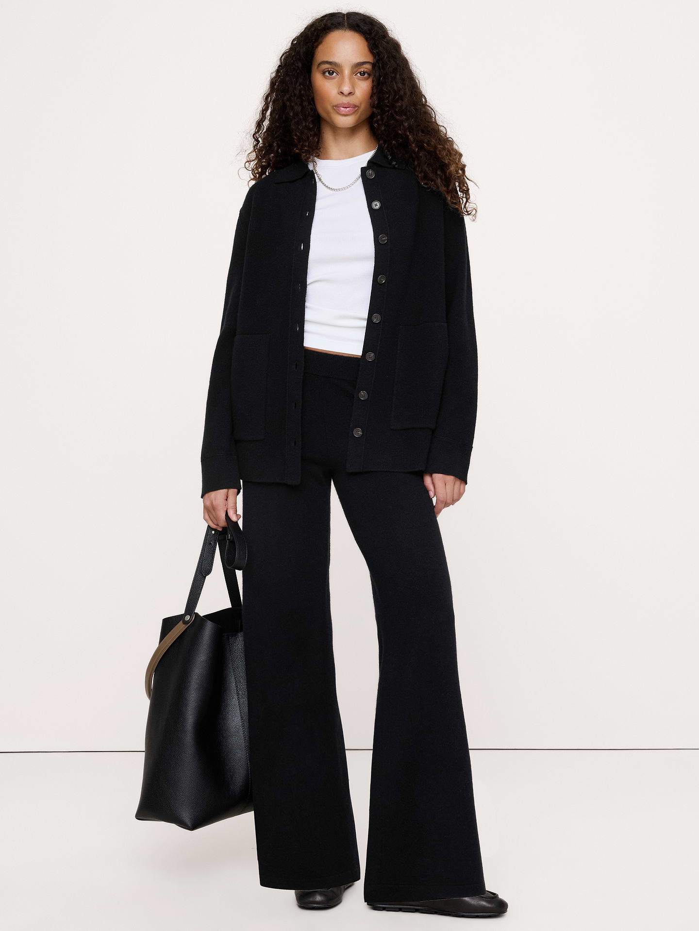 Image 3 de 6, Pantalon en tricot de cachemire