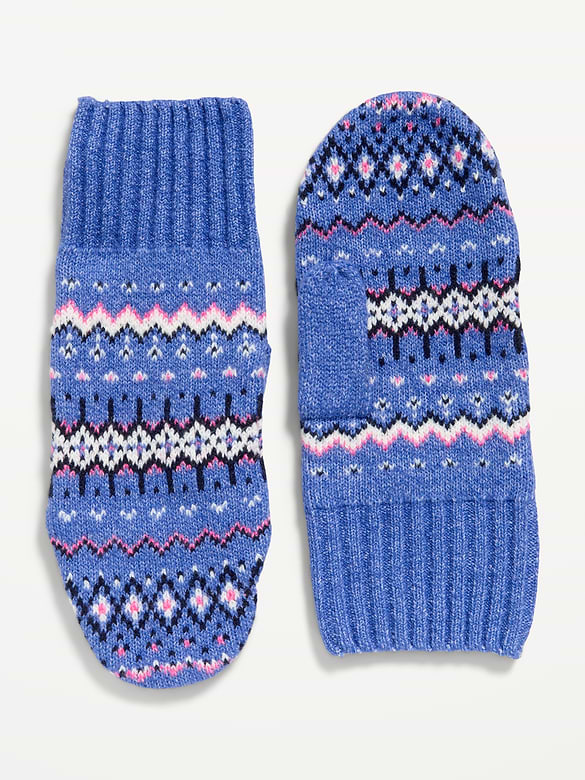 Fairisle Mittens for Women