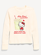 Image 1 of 2, crew neck, long sleeves, licensed graphic, © 2026 SANRIO CO. LTD. Used Under License., Product #1182387
