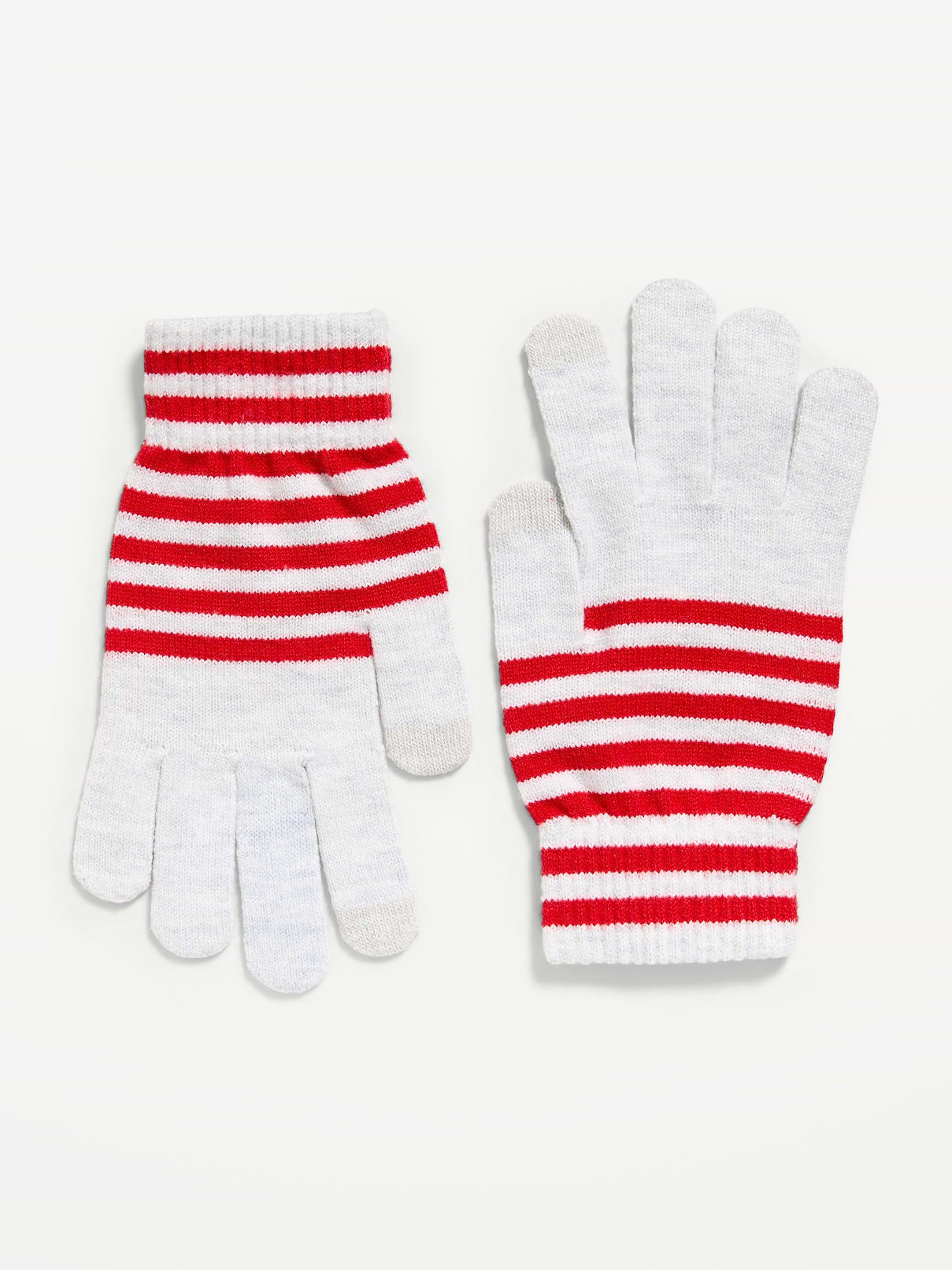 Image 1 of 1, rib-knit cuffs, touchscreen-compatible fingertips for easy texting, Product #1184036