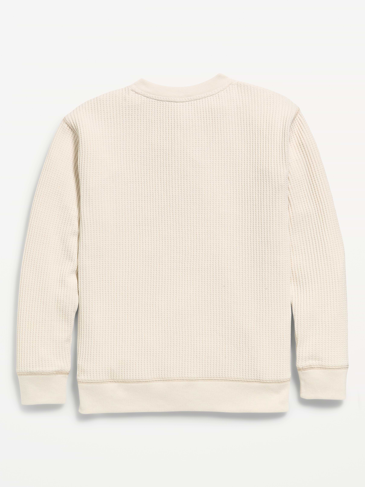 Image 3 of 3, Long-Sleeve Waffle Knit T-Shirt for Boys