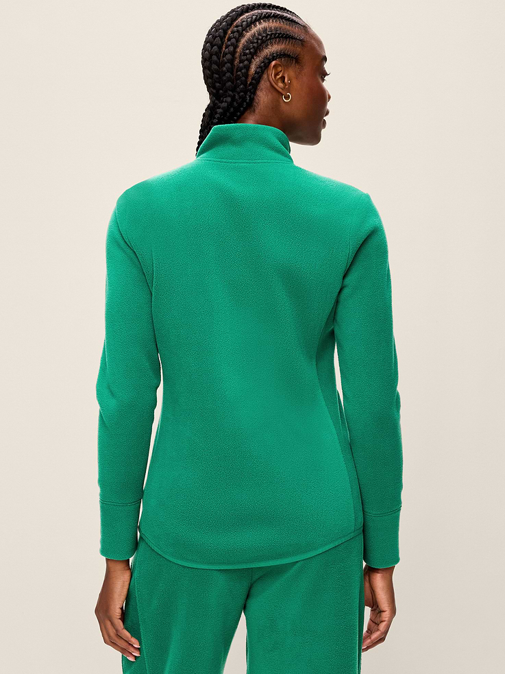 Image 2 of 10, Fitted Performance Fleece Full-Zip Jacket