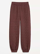 Image 2 de 2, Pantalon en Molleton raffiné matelassé