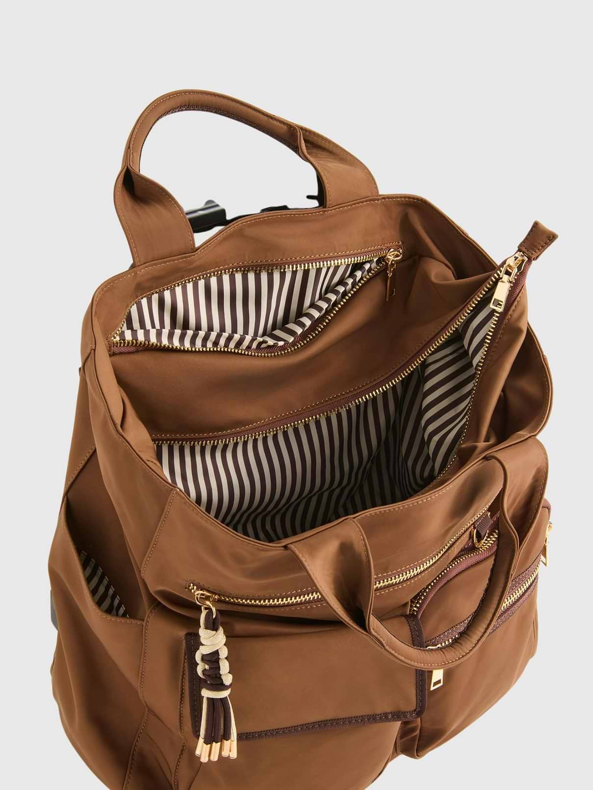 Image 2 of 2, Shiraleah Jet 360 Roller Tote
