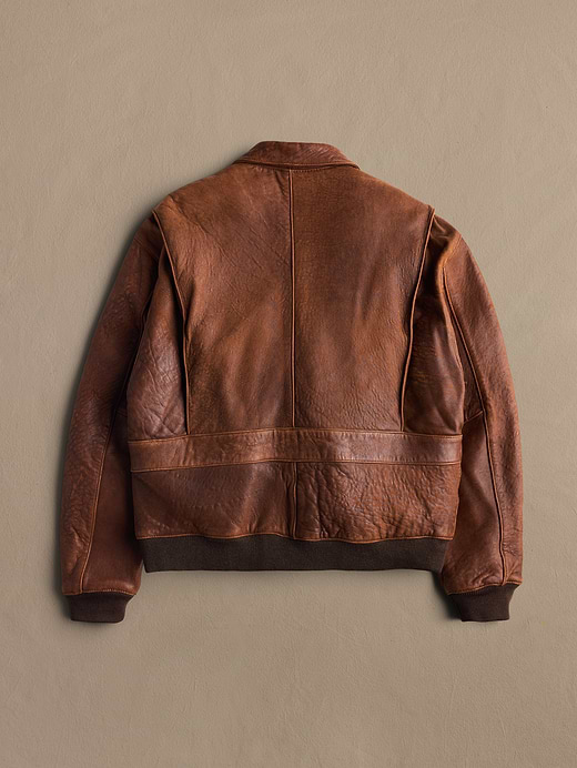 Archive Textured Leather Jacket Men's Size 40 | Banana Republic