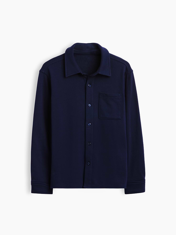 Image 2 of 5, Kids VintageSoft Terry Button-Front Shirt