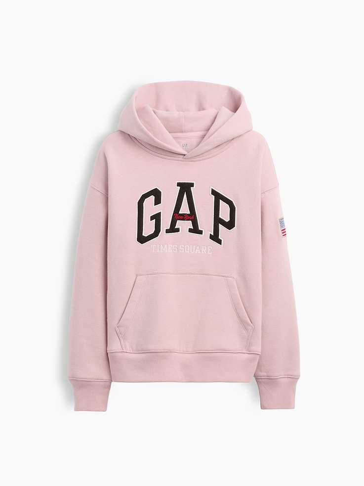 Image 6 of 6, Kids VintageSoft NYC Times Square Logo Hoodie