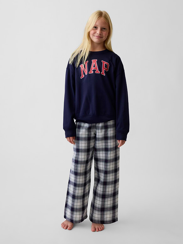 Kids Recycled NAP Logo PJ Sweatshirt