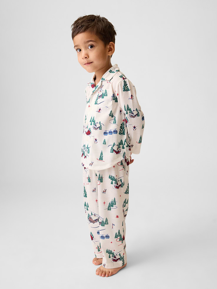 Image 2 of 3, Baby & Toddler Recycled PJ Set