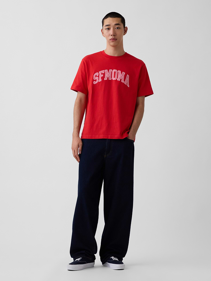 Image 3 of 8, Gap | SFMOMA Logo T-Shirt