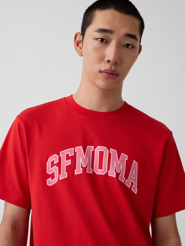 Image 4 of 8, Gap | SFMOMA Logo T-Shirt