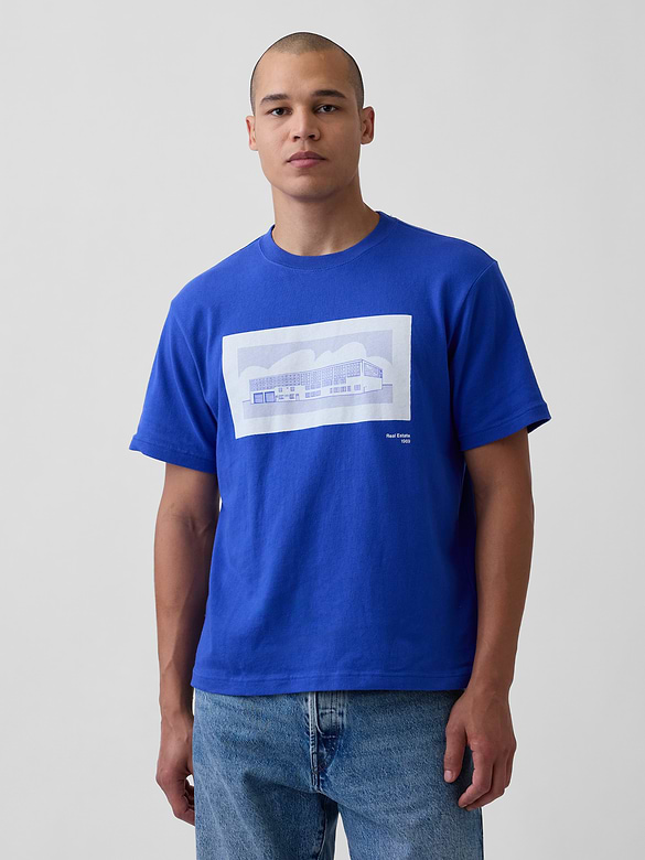 Gap | Lichtenstein | Whitney | Real Estate Graphic T-Shirt
