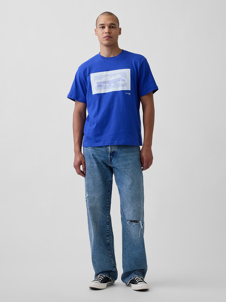 Image 3 of 9, Gap | Lichtenstein | Whitney | Real Estate Graphic T-Shirt