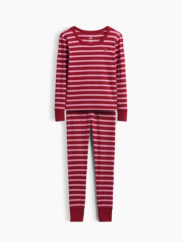 Kids Organic Brushed Cotton PJ Set