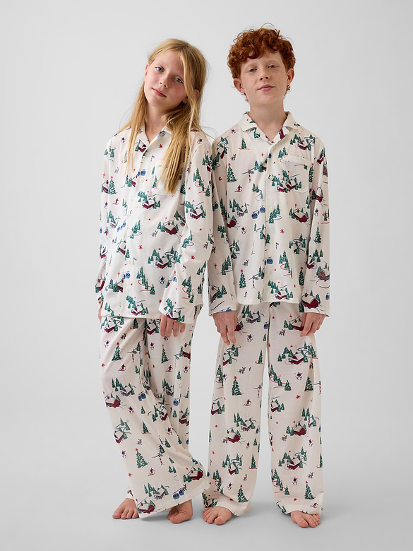 Kids Recycled Relaxed PJ Set