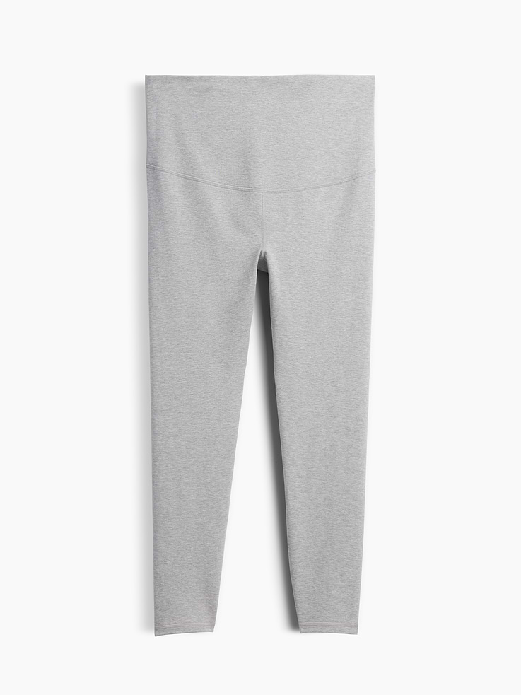 Image 1 of 3, Soft knit maternity leggings., Elasticized foldover waistband., Can be worn before and after pregnancy., This product was made in a factory that invests in gender equity and women’s empowerment through RISE. Learn more at gapinc.com/equity ., Product #708695