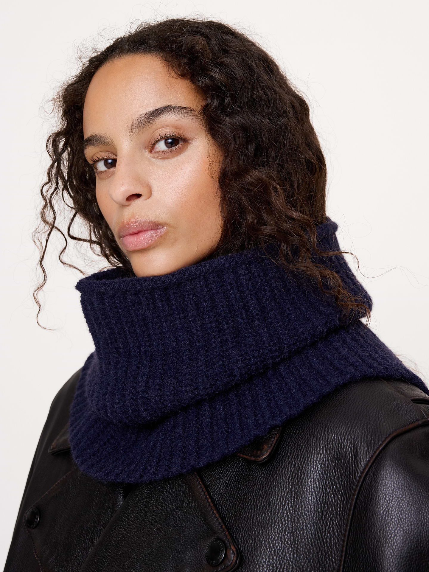 Image 2 of 5, Cocoon Knit Cowl By Hat Attack