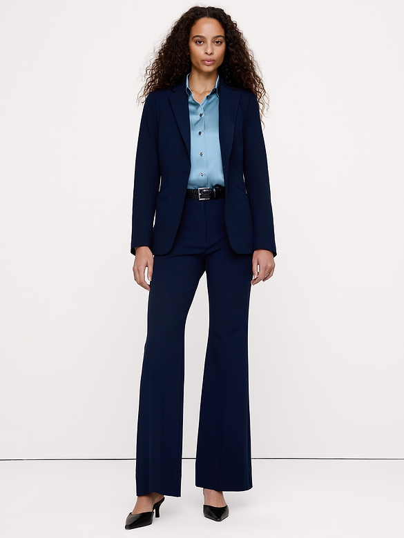 High-Rise Modern Flare City Stretch Pant
