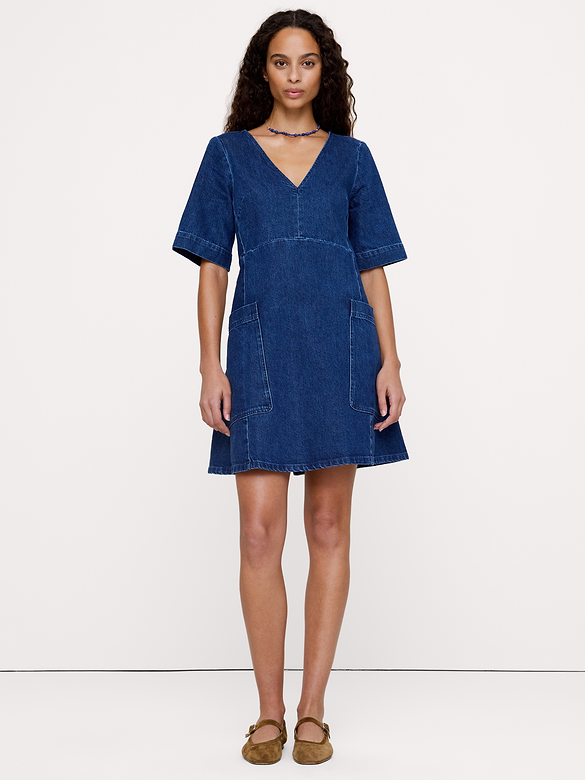 Pocket Mini Dress