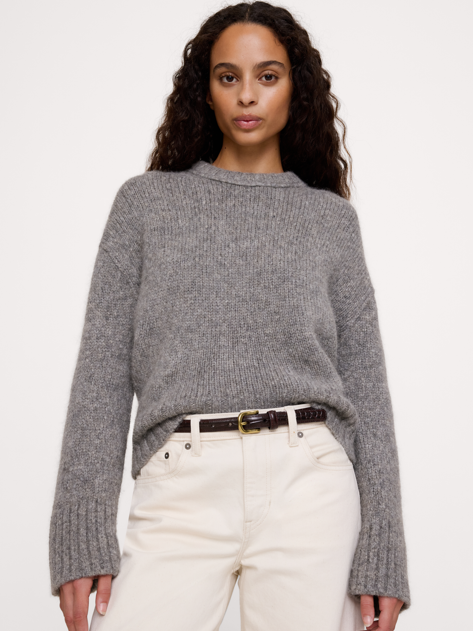 Image 2 de 4, Ceinture en cuir embossé