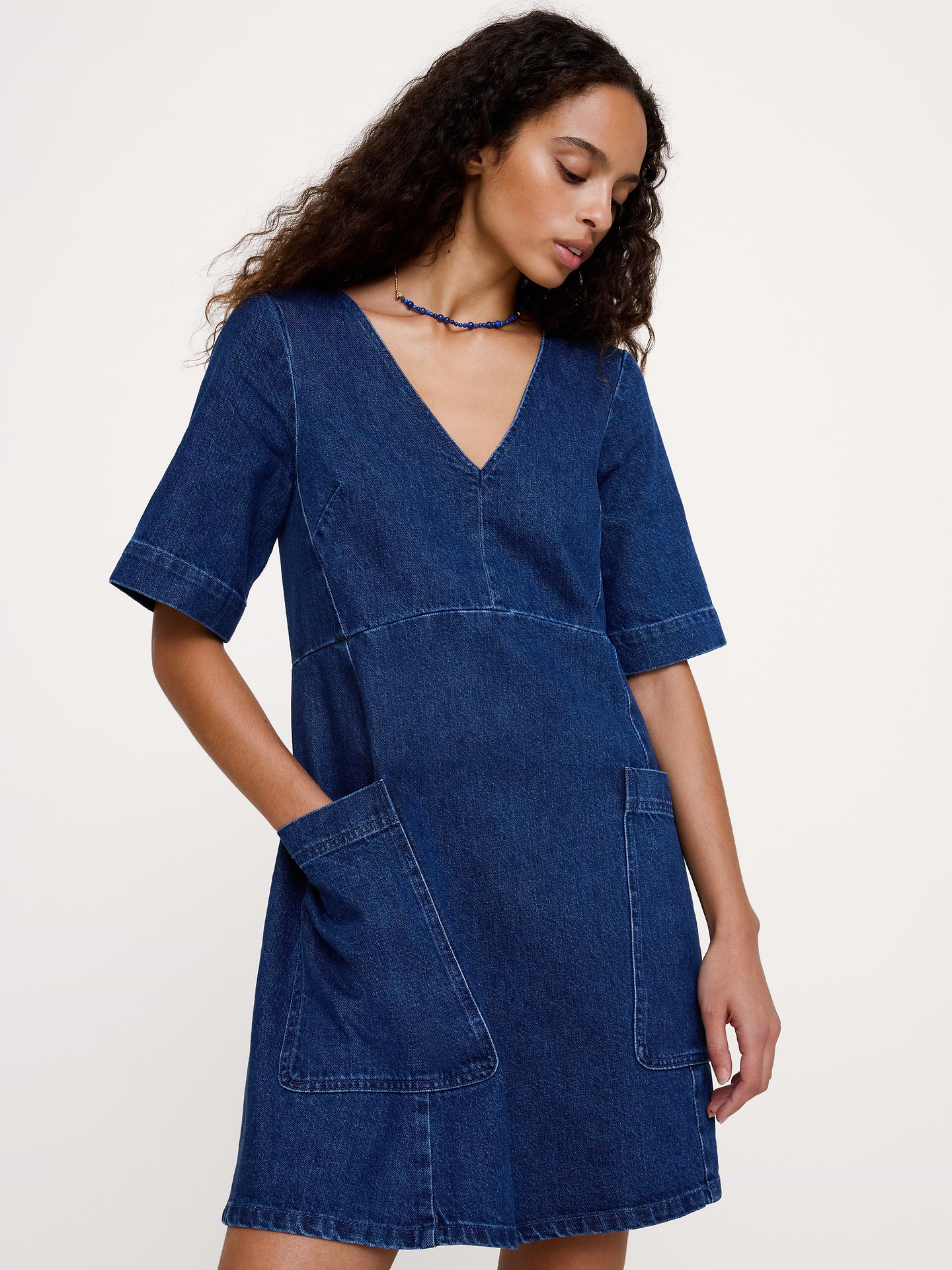 Image 4 de 8, Robe courte avec poches