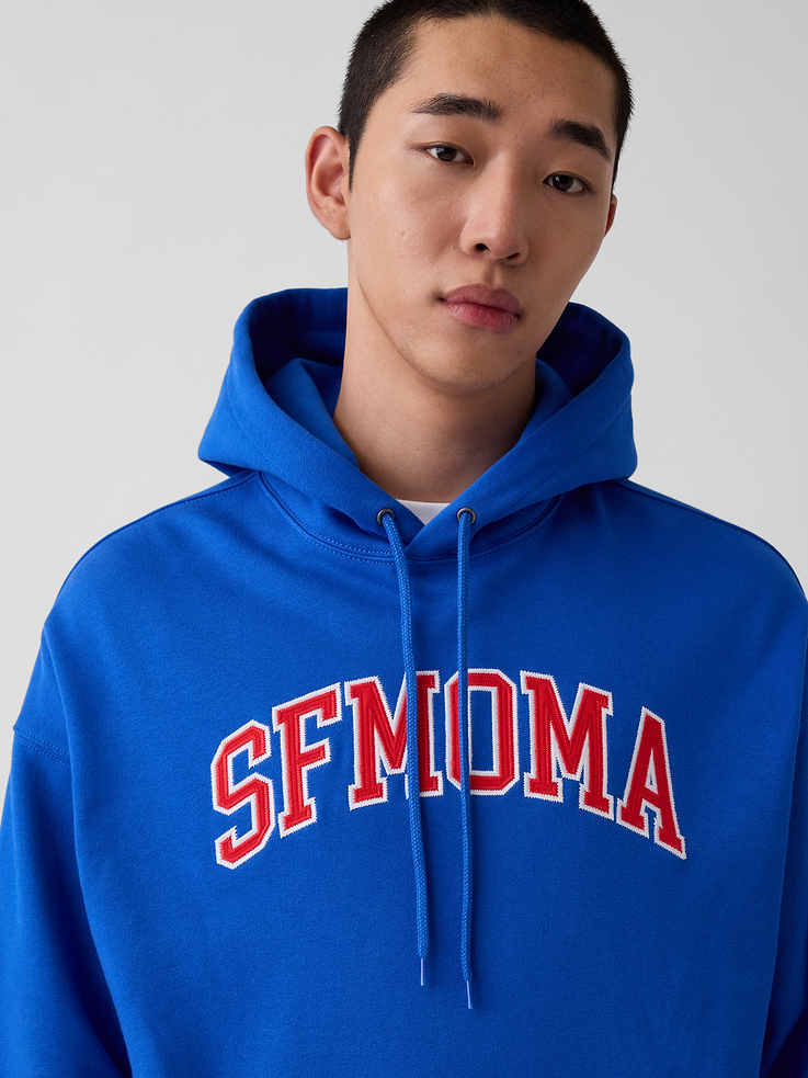 Image 4 of 9, Gap | SFMOMA Heavyweight Hoodie