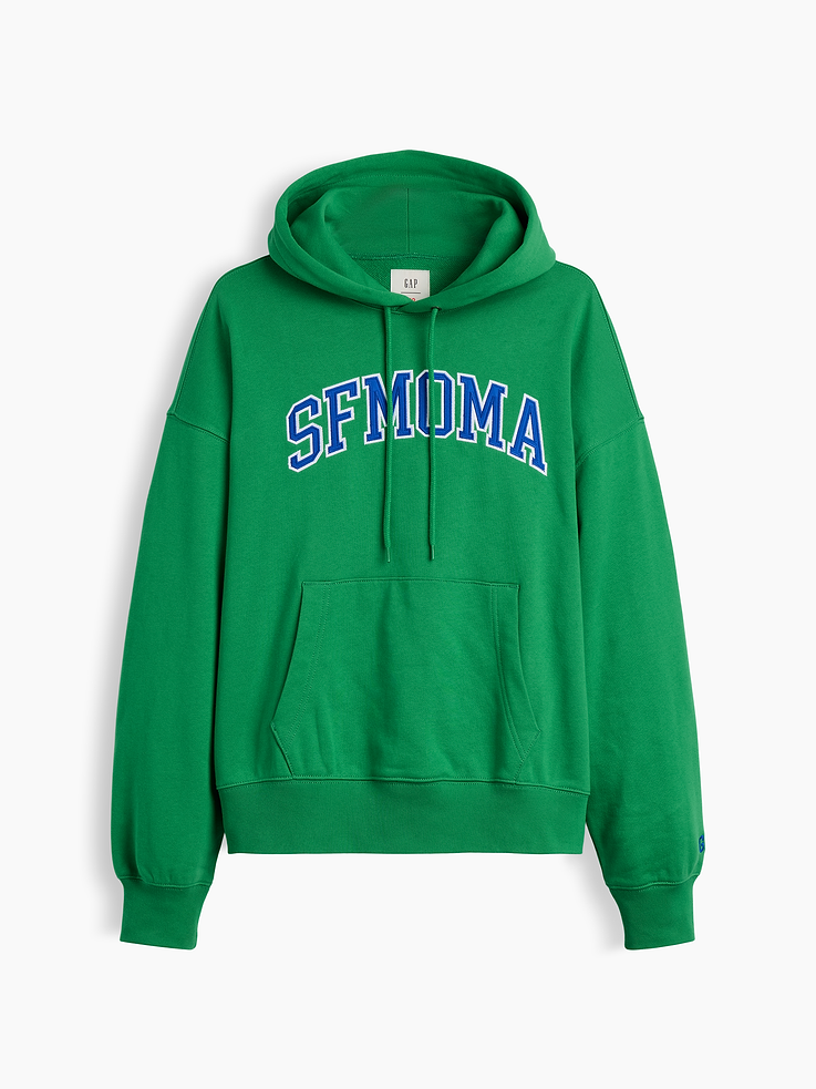 Image 8 of 9, Gap | SFMOMA Heavyweight Hoodie