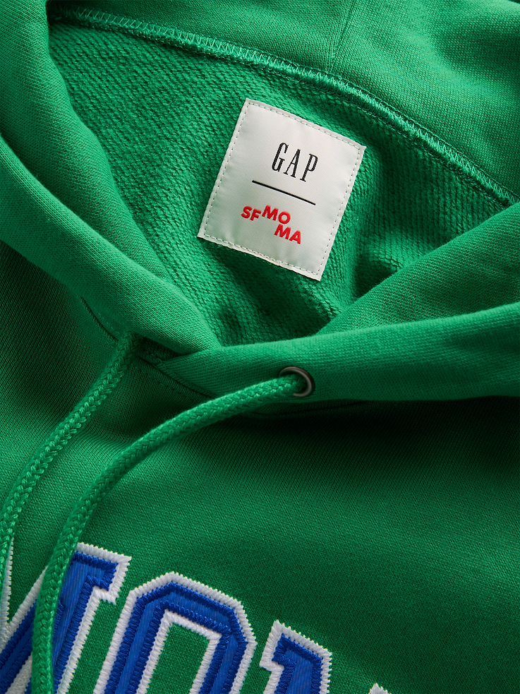Image 7 of 9, Gap | SFMOMA Heavyweight Hoodie